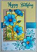 Woodware Clear Singles Cosmos Collection Stamp - Sample Cards