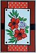 Woodware Clear Singles Stamp Blooming Lovely - Sample Cards